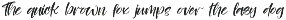 Heights Asterick Modern Handwritten preview