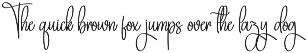 Signature | Script Font preview