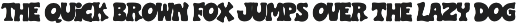 Slop TM – Melting Bubble Font font preview