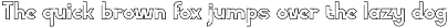 Neon Quaker - Outline Round Font font preview
