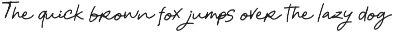 Flourique Signature Font preview