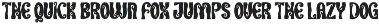 Chromafunk Display Psychedelic Font preview