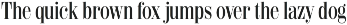 Shomina Font preview