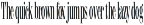 Shomina Font preview