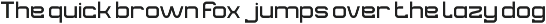 Optical Phenomena font preview