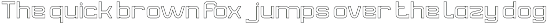 Optical Phenomena font preview