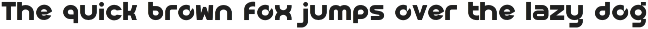 Oughter font preview
