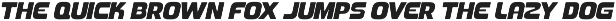 Turbeau — Retro-futuristic font preview