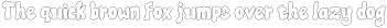 GlowZhaskOutline-Regular otf (400) Sample