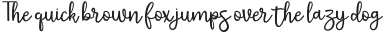 HangoutScript-Regular otf (400) Sample