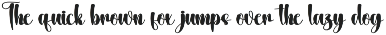 Getback | Script Font preview