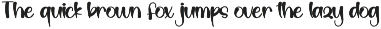 Smoothies | Script Font preview