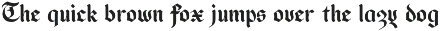 Claudore – Blackletter Typeface preview