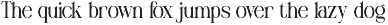 Mustyserif - Family Serif Font preview