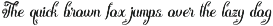 Bagundella Classic Script preview