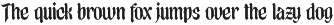 Kuroku – Void Gothic Typeface preview