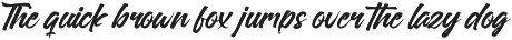 Sattyne Bregast Bold Brush Font Type preview