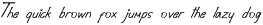 Gheb Resto - Font preview
