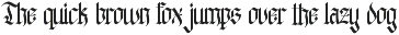Lawlliet | Blackletter Typeface preview
