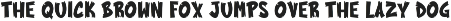 Toolap Scary Display Font preview