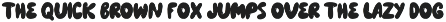 Glooma Display Bubble Font preview