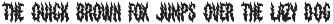 Moltrix Fire Font preview