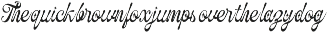 Ovelyned a Calligraphy Script Font preview