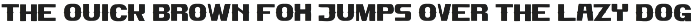 UNDERSHOES - Retro Display Font preview