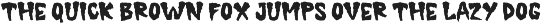 Lazy Mummy is a Duo Halloween font preview