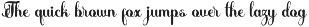 Moranbillye Script preview