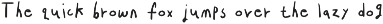 Lucky September Handwritten Font preview