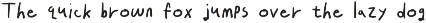 Lucky September Handwritten Font preview