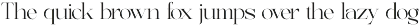 Briglo Shade Elegant Thin Serif font preview