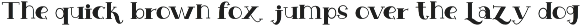 Hollow Charm Font Duo font preview