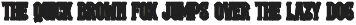 Vintoria font preview