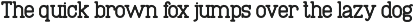Authoring - Typewriter Typeface preview