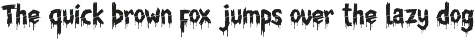 Chiller Mark | Horror Font preview