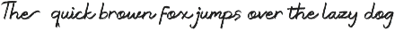 Noxderity | Handwritten Font preview