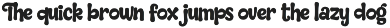 Angel Winkle a Bouncy Bold Font preview