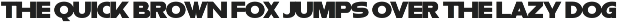 Thick - Ultra Condensed Sans Serif preview