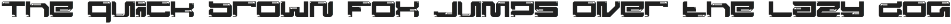 Dynatron Futuristic Font font preview