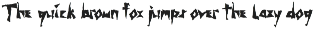 Shock Value - An Expressionist Font preview