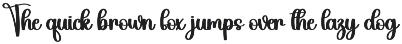 Bread | Script Font preview
