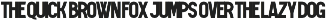 Black Writing - Condensed Sans Serif preview