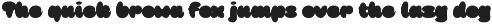 Mango Chunks | Bubble Font preview