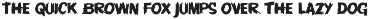 Wolf Manchu - Layered Horror Font preview