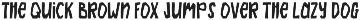 Blackened Shrimp Font font preview