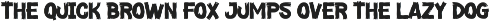 Trick or Dead - Modern Spooky Font font preview