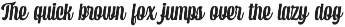Curlvita – Retro Condensed Script preview
