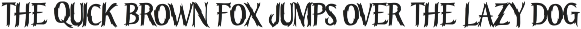 VOODZ – Halloween Typeface preview